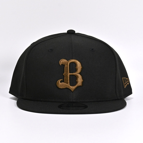 Buffaloes×NEW ERAキャップ 9FIFTY/Bロゴ ブラック×モスブラウン