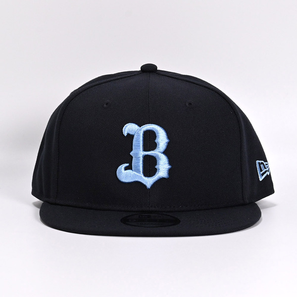 Buffaloes×NEW ERAキャップ 9FIFTY/Bロゴ ネイビー×スカイブルー