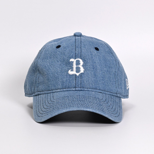 Buffaloes×NEW ERAキャップ 9TWENTY/Bロゴ（キャンプ） ウォッシュドデニム
