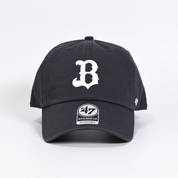 Buffaloes×’47キャップ CLEAN UP/Bロゴ ヴィンテージネイビー×ホワイト