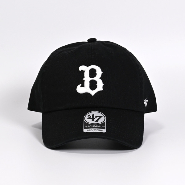 Buffaloes×’47キャップ CLEAN UP/Bロゴ ブラック×ホワイト