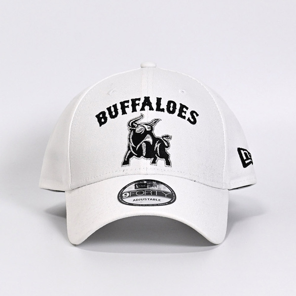 Buffaloes×NEW ERAキャップ 9FORTY/ワード＆バファローマーク ホワイト