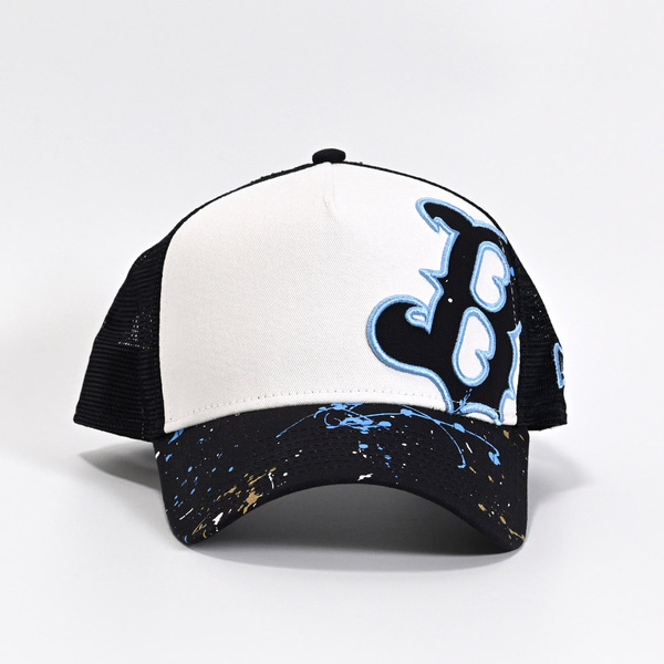 Buffaloes×NEW ERAキャップ 9FORTY/バタリオンB/スプラッシュ ホワイト＆ネイビー